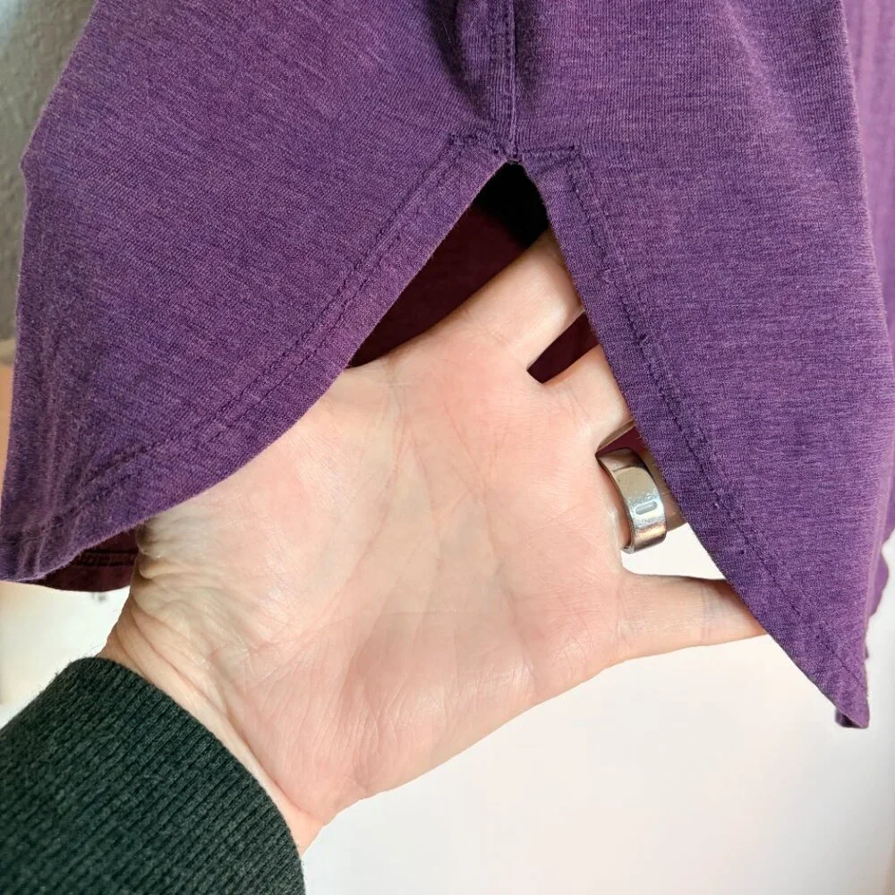 Lululemon‎ Emerald Long Sleeve 8 Purple